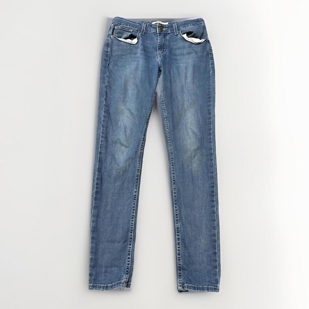 Levi's 535 Jeans Size 30 Super Skinny‎ Womens Denim Medium Wash 29x28.5